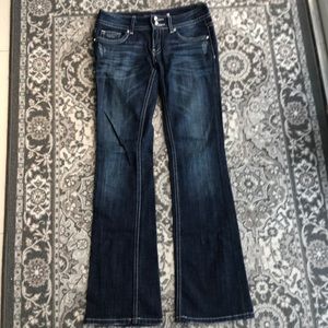 Vigoss Collection Jeans, Size 0/25, Boot Cut, 98% Cotton, 2% Spandex